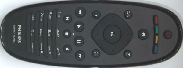 Philips BDP7600 Remote